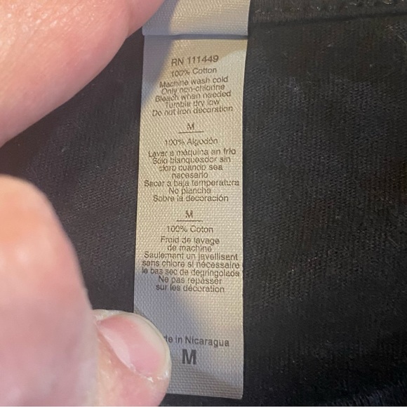 Hail Catan tee shirt SZ M GUC, chest 20” length 28” sleeves 4” - Picture 3 of 7